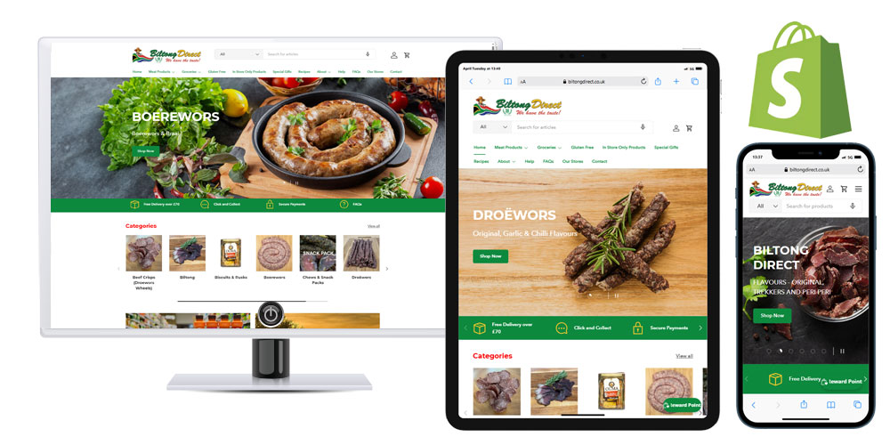 Biltong Direct - Shopify